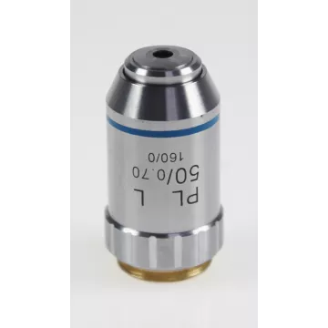 Objectif planachromatique 50x /0,7 (3 mm) - OBB-A1267 | Balances pro