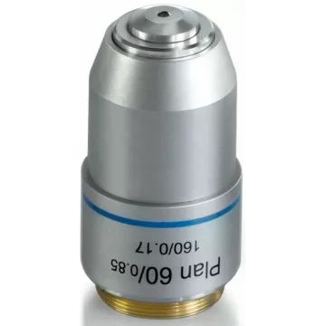 Objectif planachromatique 60x /0,85, (0,07 mm) - OBB-A1269 | Balances pro