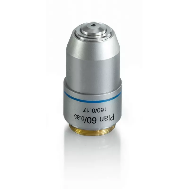 Objectif planachromatique 60x /0,85, (0,07 mm) - OBB-A1269 | Balances pro