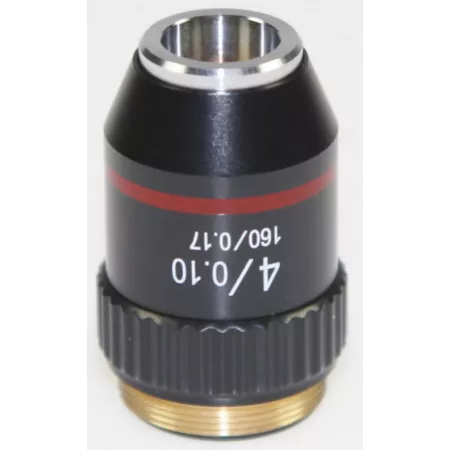 Objectif plan corrigé à l'infini sans stress 4x / 0,11, (12,1 mm) - OBB-A1294 | Balances pro