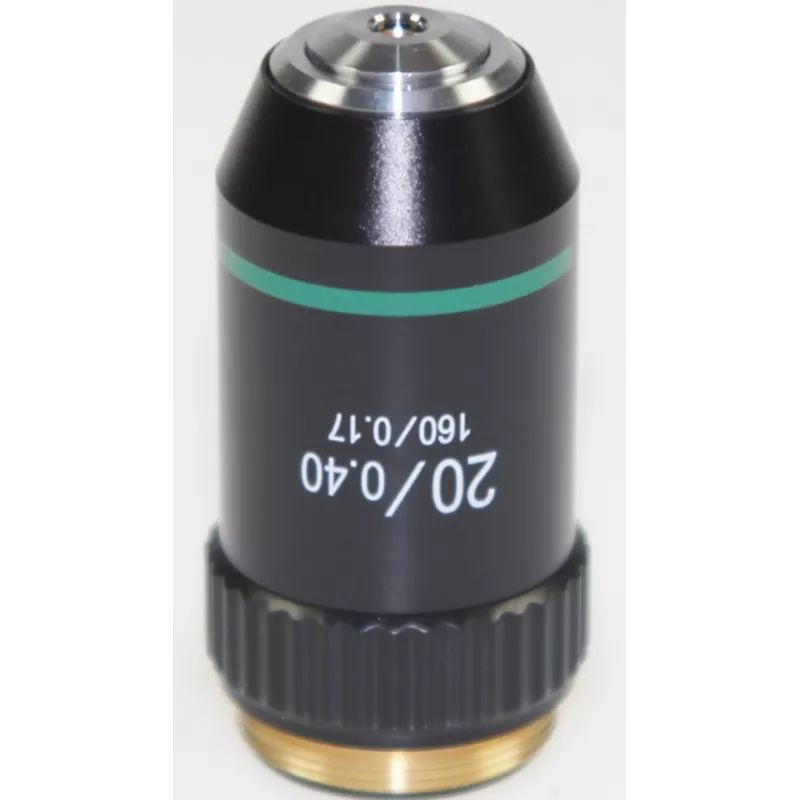 Objectif achromatique sans stress 20x / 0,4, (1,75 mm) - OBB-A1279 | Balances pro