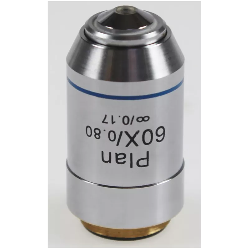 Objectif plan corrigé à l'infini sans stress 60x / 0,8 (0,33 mm) - OBB-A1296 | Balances pro