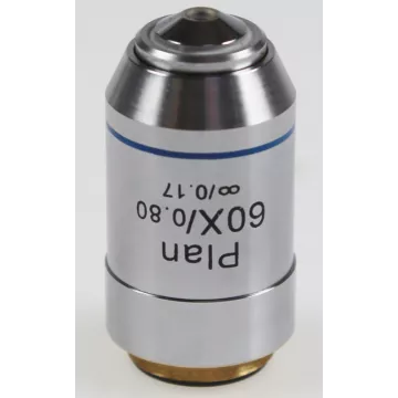 Objectif plan corrigé à l'infini sans stress 60x / 0,8 (0,33 mm) - OBB-A1296 | Balances pro