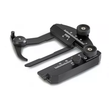 Plateau de platine mécanique pour la table de polarisation - OBB-A1337 | Balances pro
