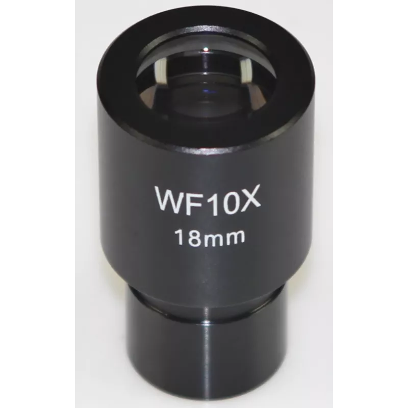 Oculaire de microscope (Ø 23.2 mm): WF 10× /Ø 18 mm - OBB-A1347 | Balances pro