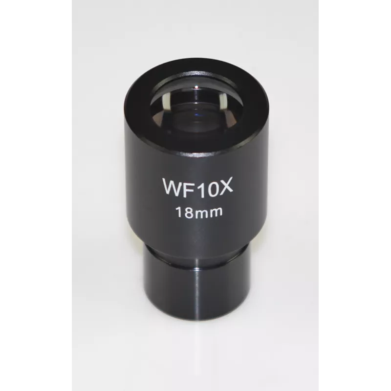 Oculaire de microscope (Ø 23.2 mm): WF 10× /Ø 18 mm - OBB-A1347 | Balances pro