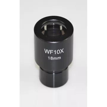 Oculaire de microscope (Ø 23.2 mm): WF 10× /Ø 18 mm - OBB-A1347 | Balances pro