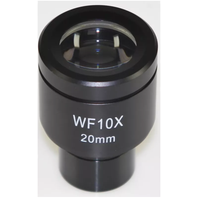 Oculaire de microscope (Ø 23.2 mm): WF 10× /Ø 20 mm - OBB-A1351 | Balances pro