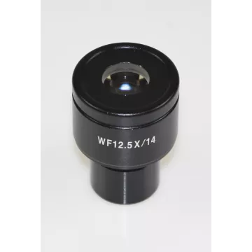 Oculaire de microscope (Ø 23.2 mm): WF 12,5x /Ø 14 mm - OBB-A1353 | Balances pro