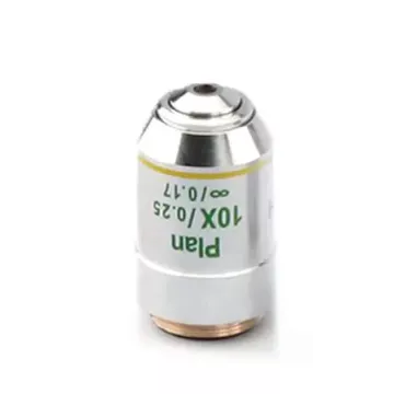 Objectif plan PH corrigé à l'infini 10x / 0,25 (4,64 mm) - OBB-A1390 | Balances pro