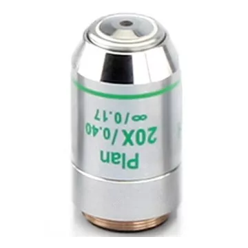 Objectif plan PH corrigé à l'infini 20x / 0,4 (2,41 mm) - OBB-A1391 | Balances pro