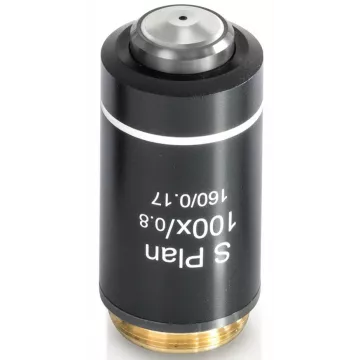 Objectif E Plan achromatique 100x/ 0.8 (sec) (0.15 mm) - OBB-A1442 | Balances pro