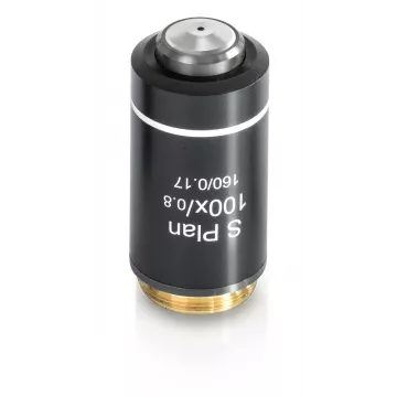 Objectif E Plan achromatique 100x/ 0.8 (sec) (0.15 mm) - OBB-A1442 | Balances pro