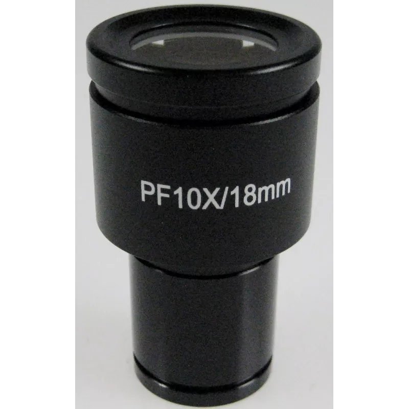 Oculaire de microscope (Ø 23.2 mm): WF 10× / Ø 18 mm - OBB-A1464 | Balances pro
