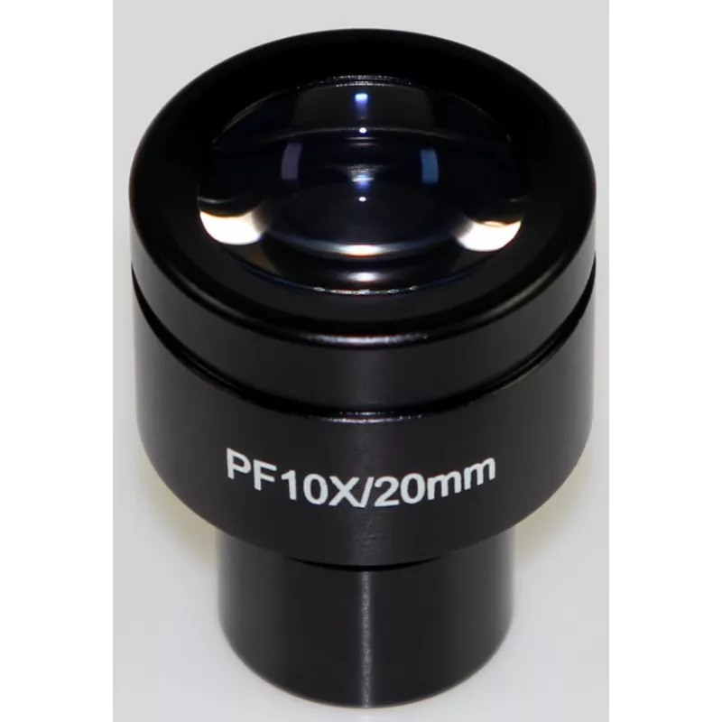 Oculaire de microscope (Ø 23.2 mm): WF 10× / Ø 20 mm - OBB-A1465 | Balances pro