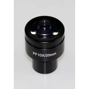 Oculaire de microscope (Ø 23.2 mm): WF 10× / Ø 20 mm - OBB-A1465 | Balances pro