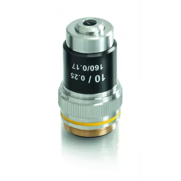 Objectif achromatique 10x /0,25, (7 mm) - OBB-A1477 | Balances pro