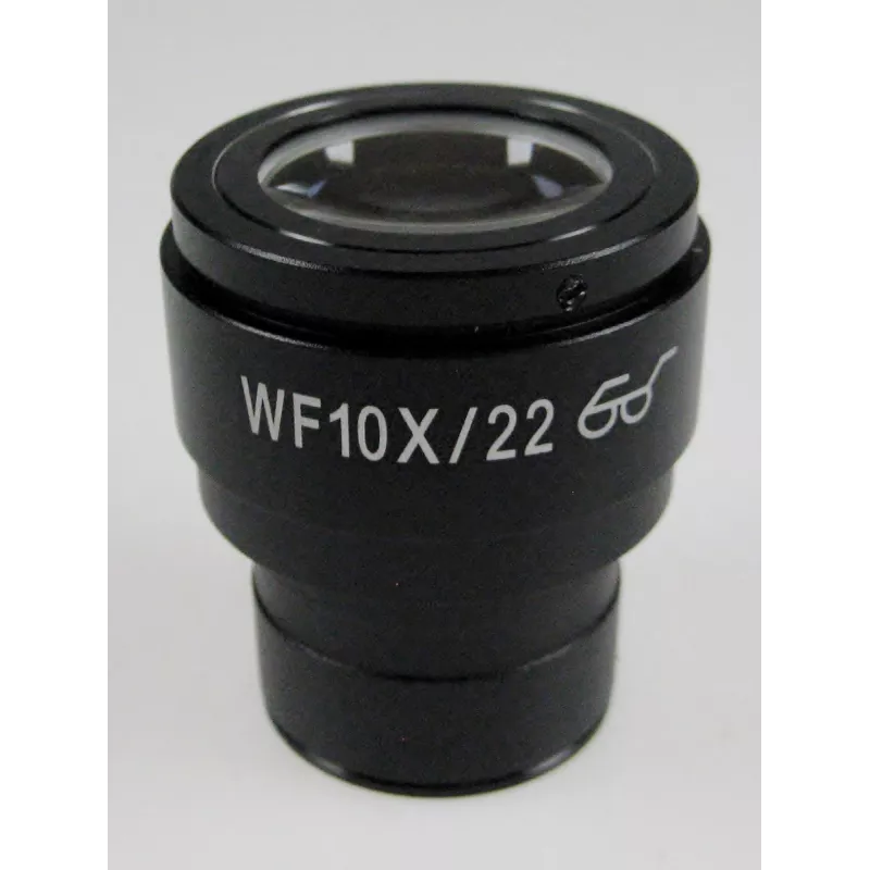 Oculaire de microscope (Ø 30 mm): HWF 10x / Ø 22 mm - OBB-A1491 | Balances pro