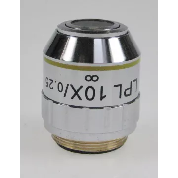 Objectif planachromatique corrigé à l'infini, 10x / 0,25 (18,48 mm) - OBB-A1526 | Balances pro