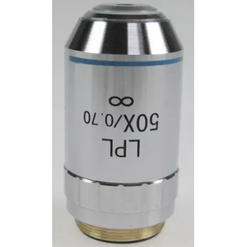 Objectif planachromatique corrigé à l'infini, 50x / 0,75 (1,95 mm) - OBB-A1528 | Balances pro