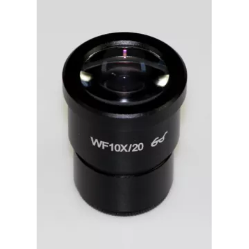 Oculaire de microscope (Ø 30 mm): HWF 10x / Ø 20 mm - OZB-A4631 | Balances pro