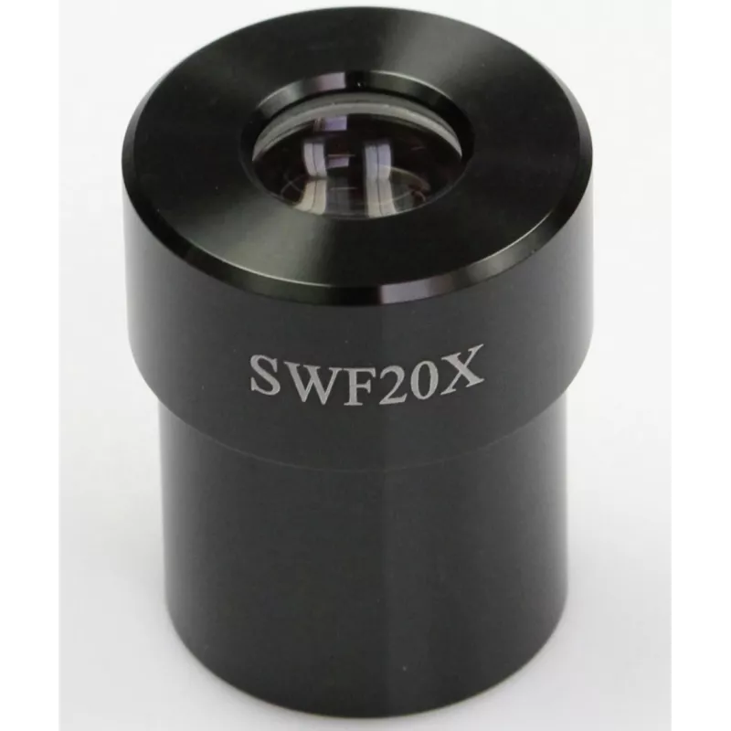 Oculaire de microscope (Ø 30 mm): SWF 20x / Ø 14 mm - OZB-A5505 | Balances pro