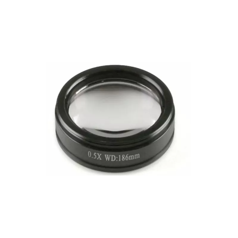 Objectif achromatique pour microscope 0,5x - OZB-A5601 | Balances pro