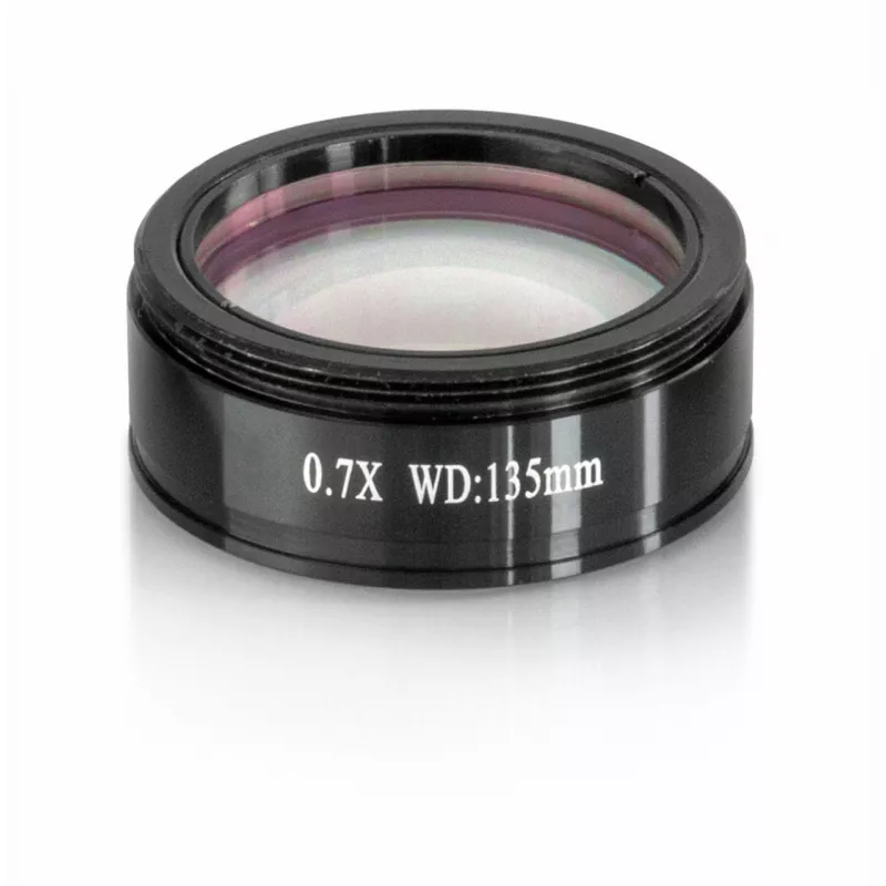 Objectif achromatique pour microscope 0,7x - OZB-A5602 | Balances pro