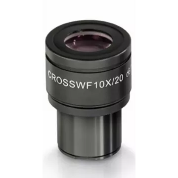 Oculaire de microscope (Ø 23,2 mm): HWF 10x / Ø 20 mm - OBB-A2410 | Balances pro