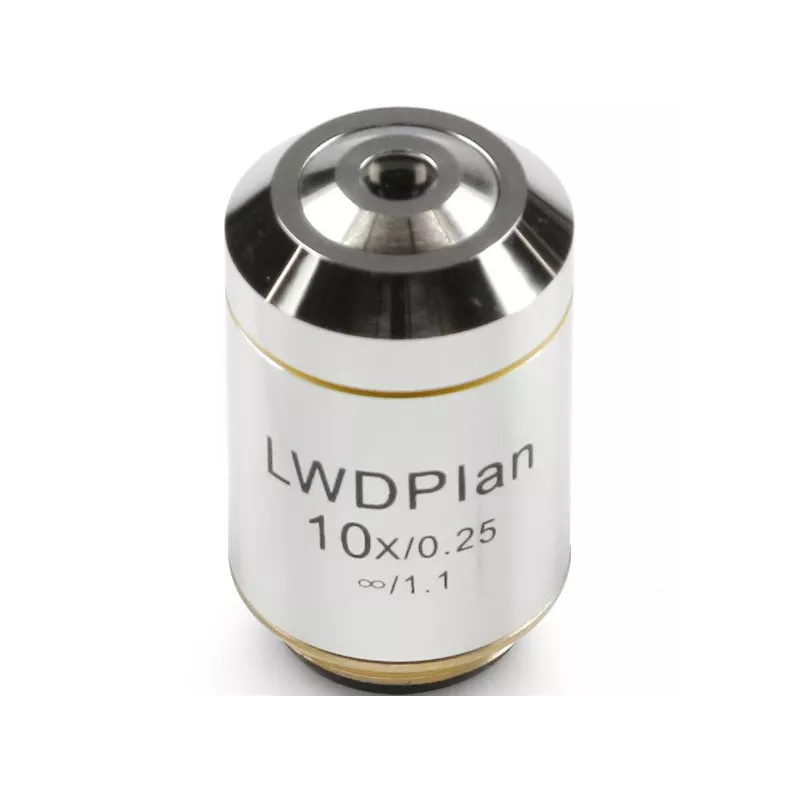 Objectif plan corrige a l‘infini 10x /0,25, (9,5 mm) - OBB-A2414 | Balances pro