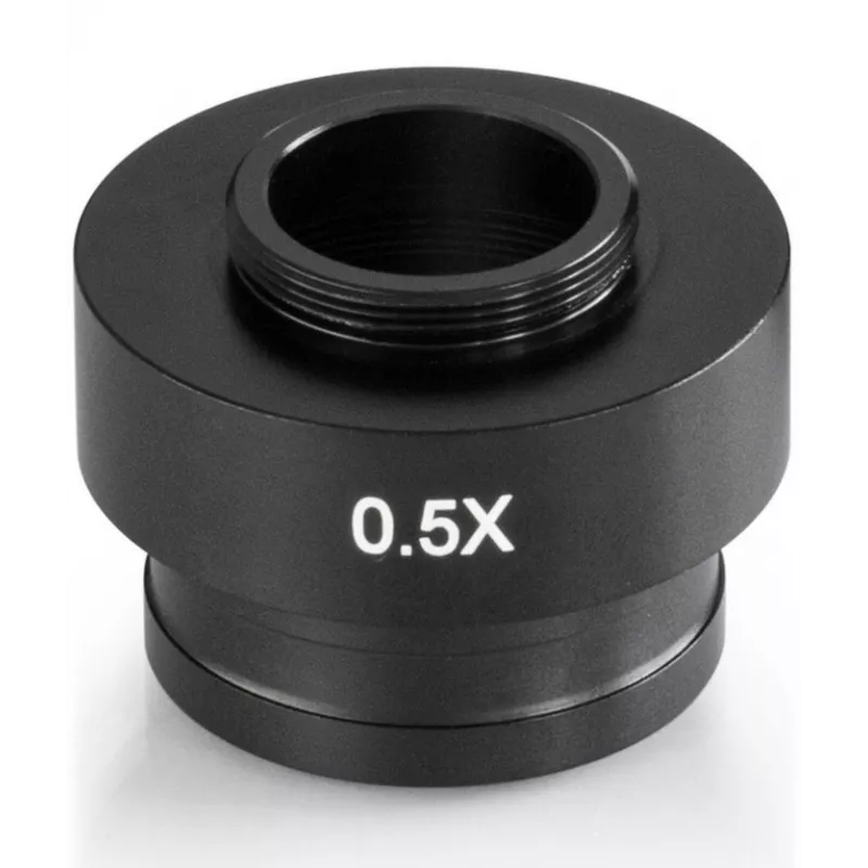 Adaptateur de monture C pour appareil photo, 0,5x, (avec micromètre) - OBB-A2531 | Balances pro
