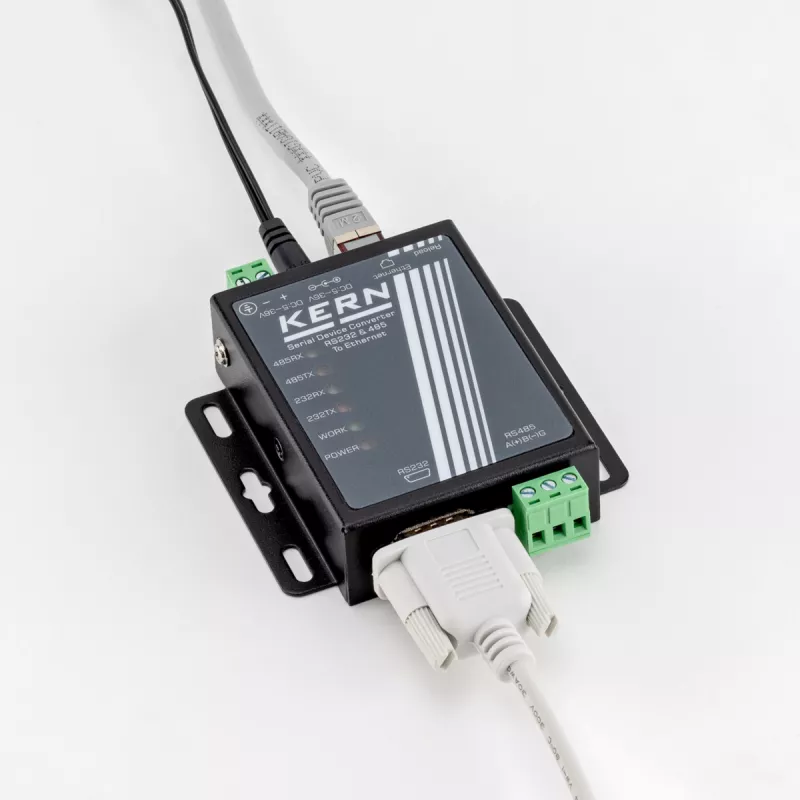 Convertisseur RS-232/Ethernet - KERN YKI-10 | Balances pro