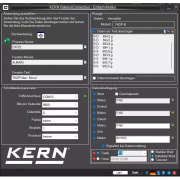 BalanceConnection (1 licence) - KERN SCD-4.0-DL | Balances pro