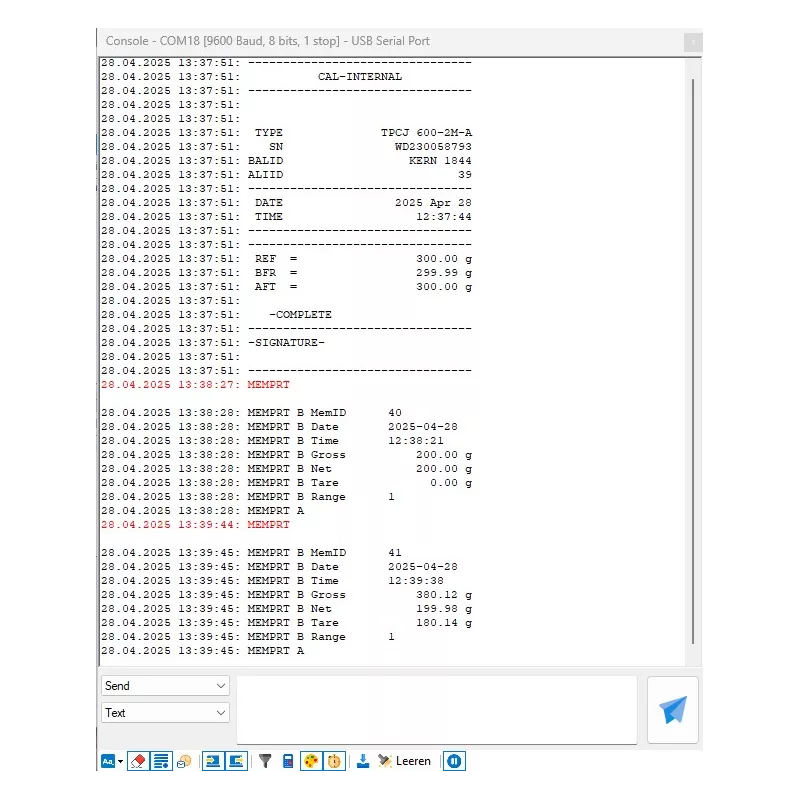 BalanceConnection (1 licence) - KERN SCD-4.0-DL | Balances pro