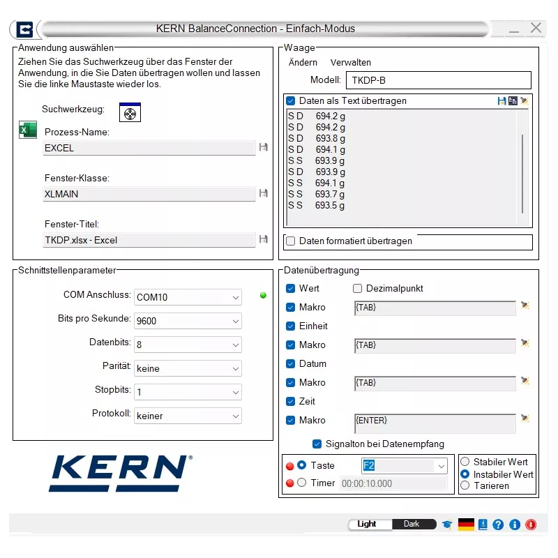 BalanceConnection (5 licence) - KERN SCD-4.0-DLS05 | Balances pro