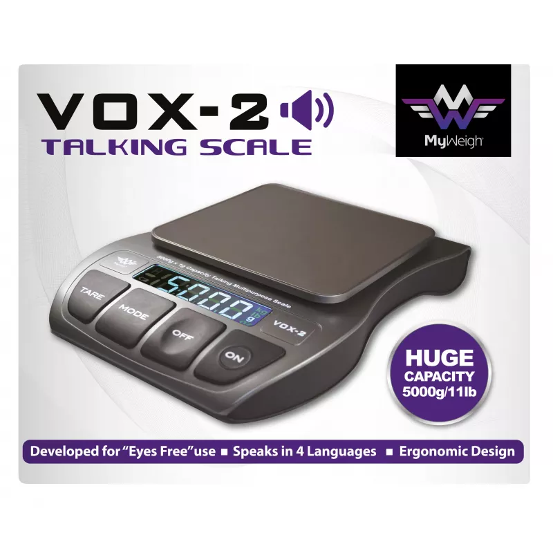 Balance de cuisine parlante MY WEIGH Vox-2 Evolution | Balances pro