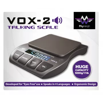 Balance de cuisine parlante MY WEIGH Vox-2 Evolution | Balances pro
