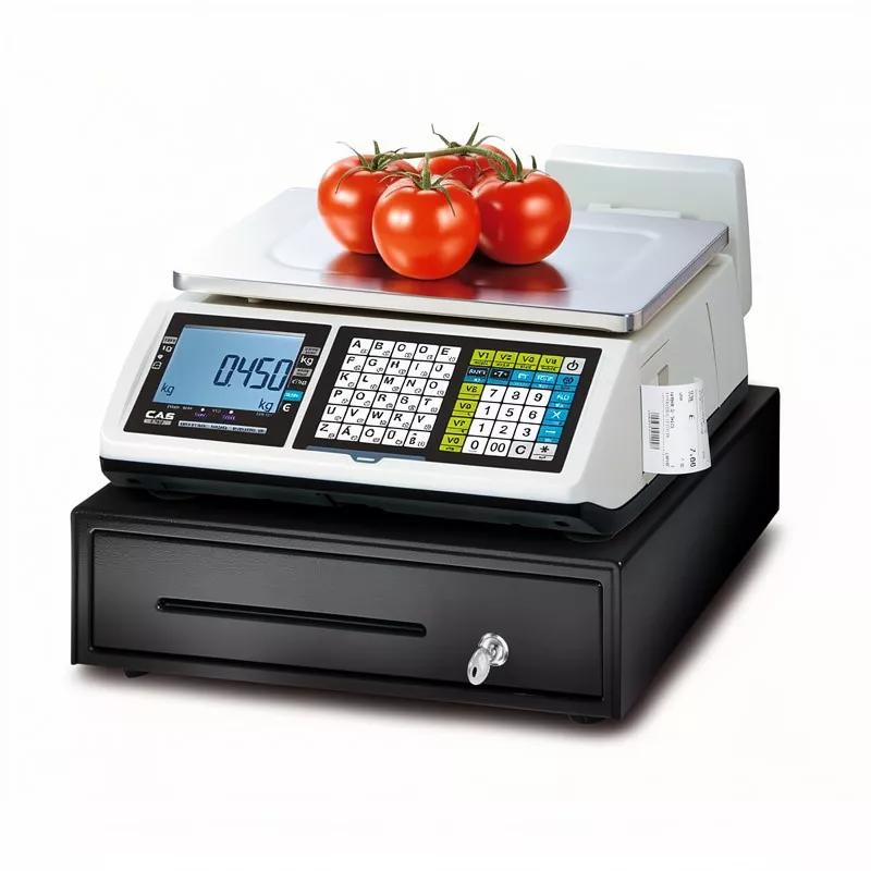 Balance Poids-Prix avec imprimante de tickets - CAS CTN100 | Balances pro