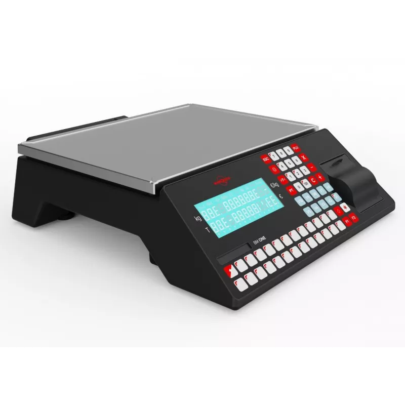 Balance de commerce tactile MARQUES BM ONE - Modèle Plate | Balances pro