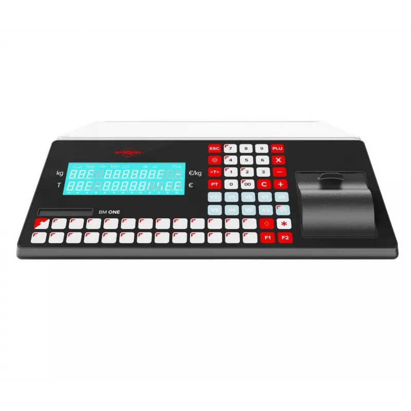 Balance de commerce tactile MARQUES BM ONE - Modèle Plate | Balances pro