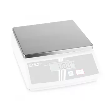 Plateau en inox - KERN FCE-A01 | Balances pro