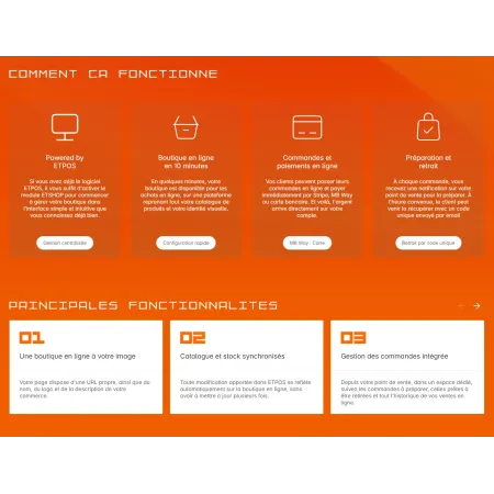 ETSHOP – Module de création et gestion de boutique en ligne