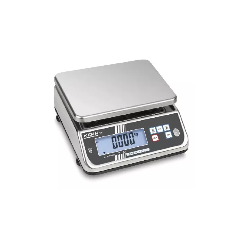 Balance de table avec protection IP KERN FXN | Balances pro