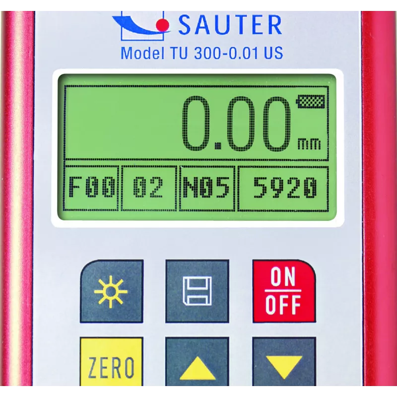 Mesureur de l‘épaisseur de matériau par ultrason SAUTER TU-US | Balances pro