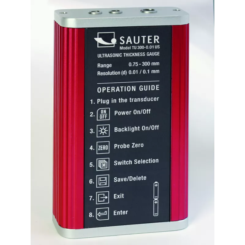 Mesureur de l‘épaisseur de matériau par ultrason SAUTER TU-US | Balances pro