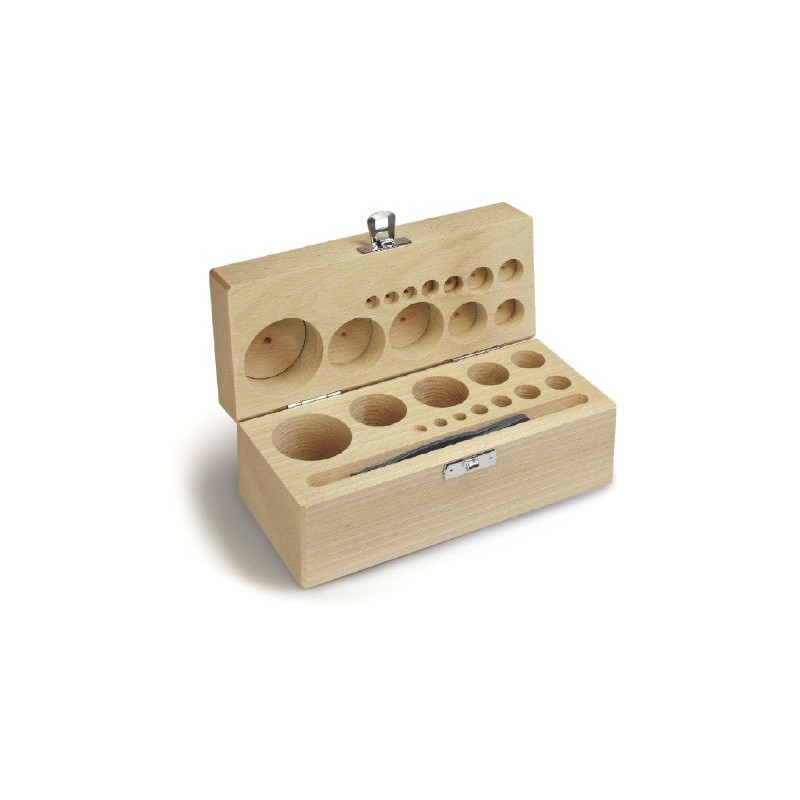 Wooden box for individual weights sets F2, M1, M2 et M3 - 335-0x0-2...