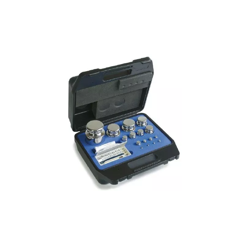 OIML E2 (313-4) Jeux de poids - forme bouton, inox poli | Balances pro
