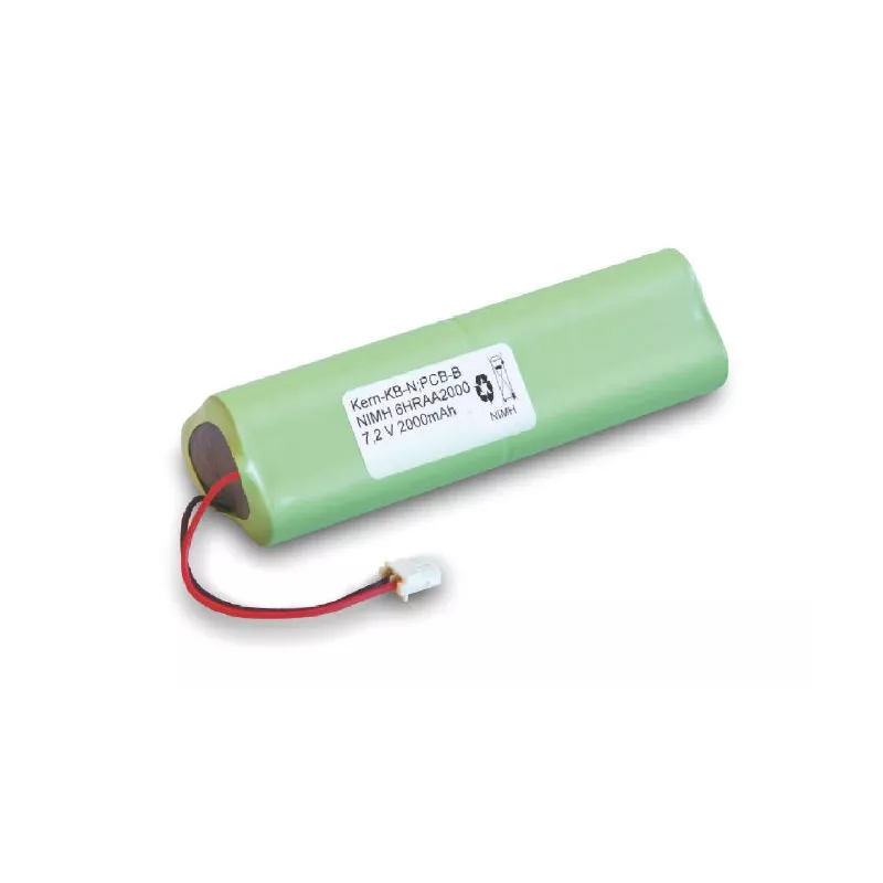 Accumulateur NiMH 6×1.2V, 2000mA - KERN KB-A01N | Balances pro