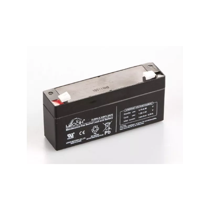 Accumulateur Pb 6V, 3.2Ah - KERN WTB-A01N | Balances pro