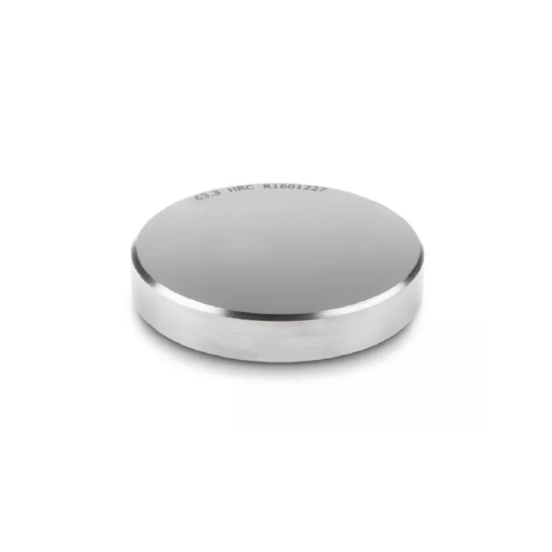 Plaque d'étalonnage et d'ajustage (plaque de référence de dureté) pour duromètre à ultrasons SAUTER HO, 38–43 HRC - HO-A10 | Balances pro